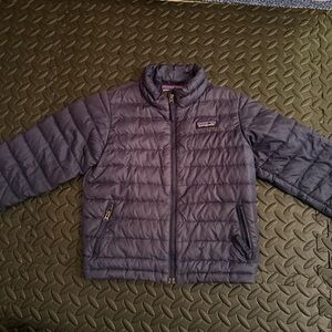 Patagonia Kids Down Sweater Puffer Jacket - Dark Blue